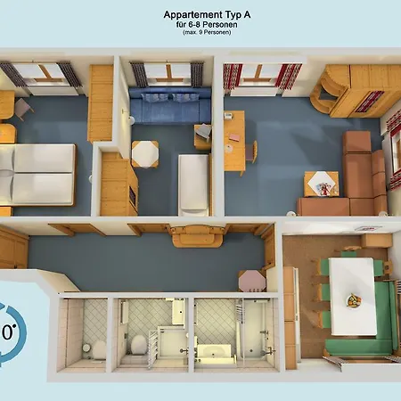 Haus Wallis 3*